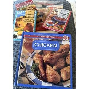 Better Homes And Gardens Chicken Cookbook Plus 4 Other Cookbooks